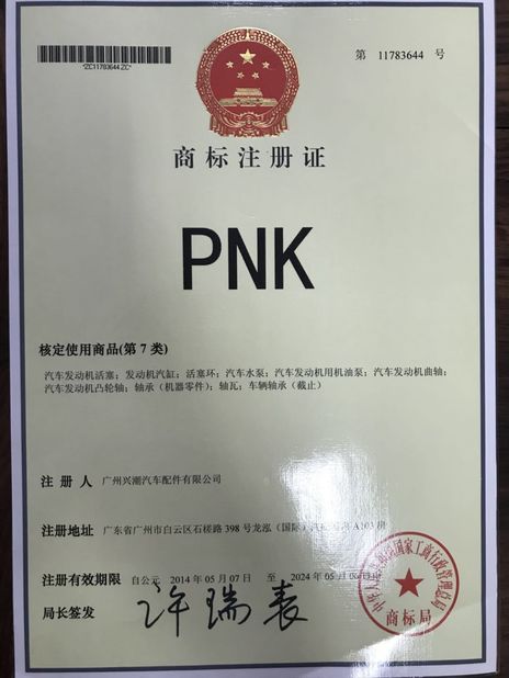 CHINA Guangzhou Xingchao Agriculture Machinery Co., Ltd. Certificações